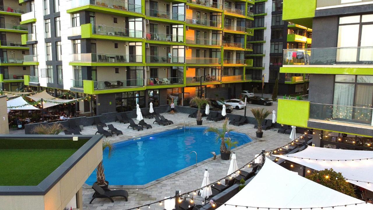 Glamour Red apartment 22 in Alezzi Spa Pool resort Mamaia Esterno foto